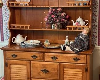 1970s open air hitch atop buffet…$60! 