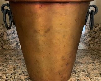 Pottery Barn Copper Ice Bucket