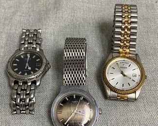 Set of 3 Mens Watches Not Running