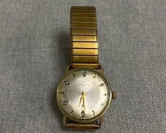 Vintage Mens Hamilton 10k RGP Wind Up Watch Working