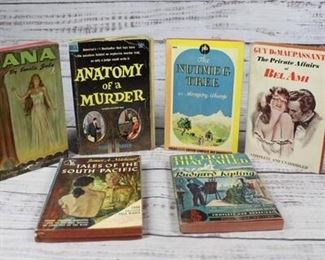 Vintage Pulp Retro Set of Pocket Novel Books
