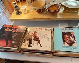 Large selection of LP's / Vinyl - no rock or jazz. 