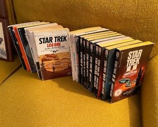 Early Star Trek paperback book series. 