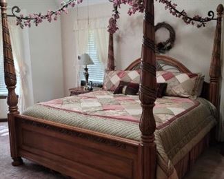 Beautiful four king  bed