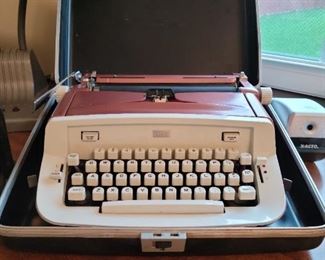 Sears portable typewriter 