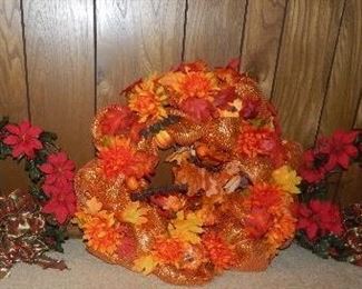 locally crafted wreaths