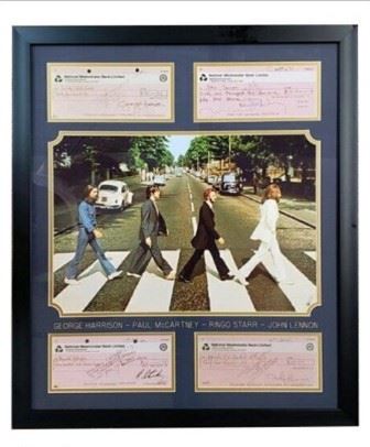 The Beatles Check Collage