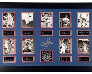 Dodger Legends Collage
