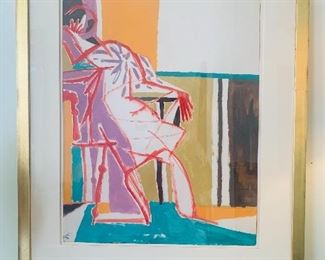 Framed Original Painting by Buca