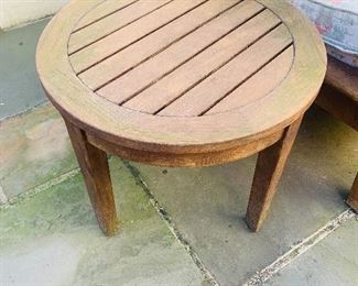 Teak Outdoor Side Table