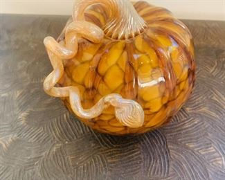 Murano Glass Pumpkin