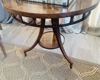 MCM Round Occasional Table
