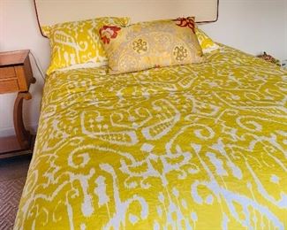 Full Bed and Headboard, Quality Bedding Sold Separately