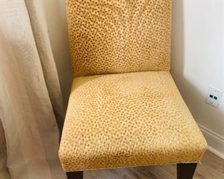 Leopard Print Accent/Side Chair