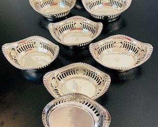 Sterling Mint Trays (8)