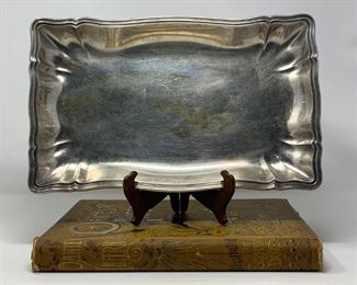 Cal Busch 800 German Silver Rectangular Tray