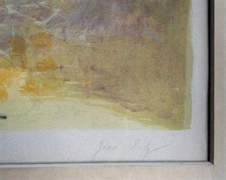 Framed Print, Montmatre et Sacre Coeur, by Jean Dufy (French, 1888-1964), Lithograph, 1950