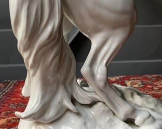 A Horse Named Maestoso, Large Horse Figurine, by Erich Oehme for Meissen