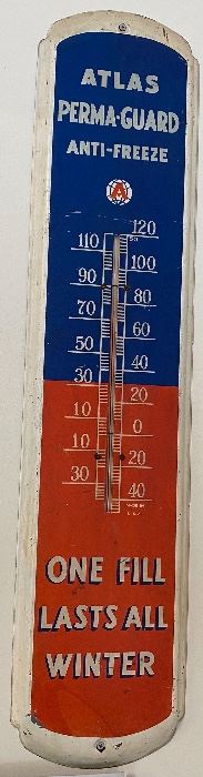 Atlas Perma-Guard Anti-Freeze Advertising Thermometer