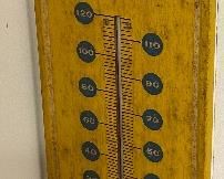 "Say Pepsi Please" Advertising Thermometer