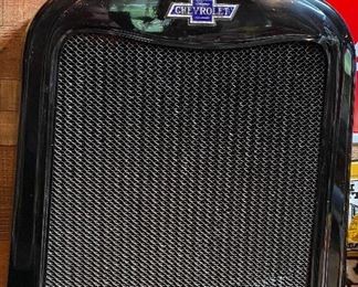 Early Chevrolet Radiator with Chevrolet Radiator Cap/Gauge