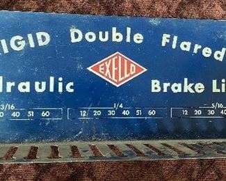 Exello Hydraulic Brake Lines Advertising Rack