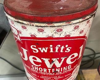 Swift's Jewel Shortening Can
