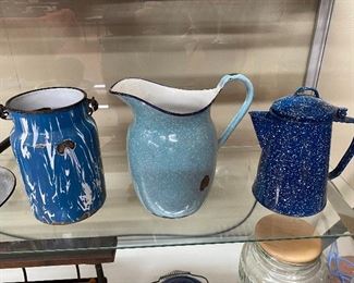 Old Enamelware Pieces