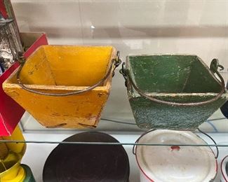 Primitive Wooden Carriers