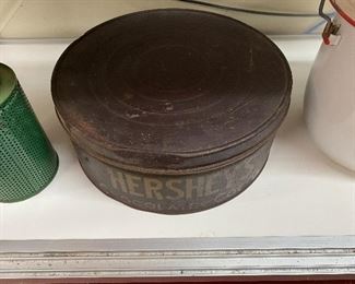 Old Hershey's Advertising Tin