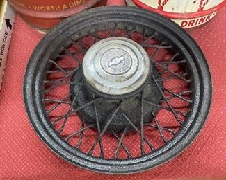 Early Chevrolet Wire Wheel