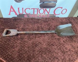 Primitive Wooden Handle G. Stone Shovel