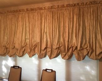 All window treatments 