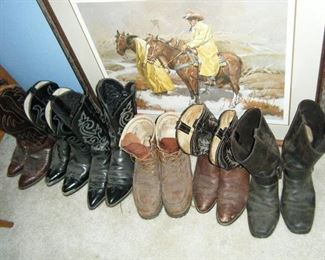 Most boots are size 15