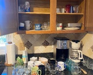 Coffee pods and kitchen items