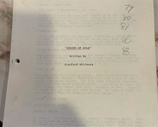 "Dreams of Gold" Script 