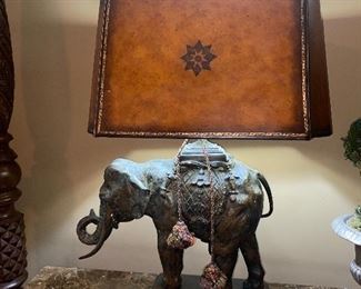 Maitland-Smith Elephant Lamp - Pair of them 