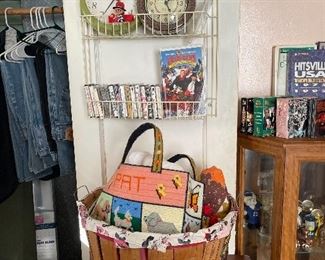 Clocks bags and such