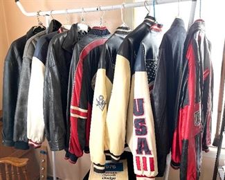 Rack of KQQL Leathers