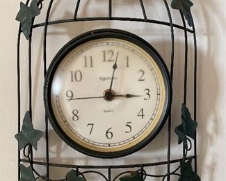 Caged clock