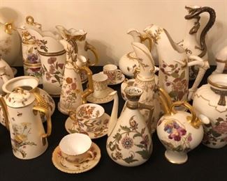 Stunning 19th Century Antique Royal Worcester Porcelain Collection