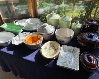 Assorted Kitchen Dishes and Bowls