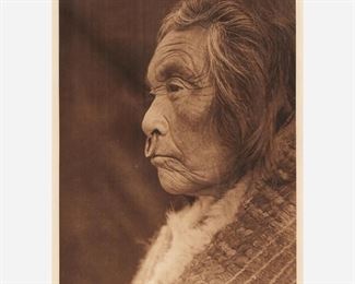 23: Edward Sheriff Curtis "Haiyahl-Nootka" 1915 Photogravure