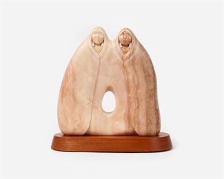 28: Dwain Freeman "Ladies of Window Rock" (1990) Alabaster