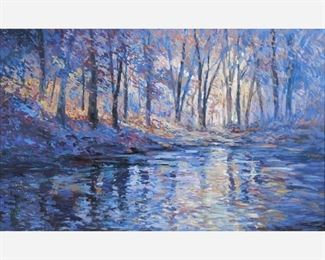 68: Michael Schofield (b. 1947) Oil on Canvas