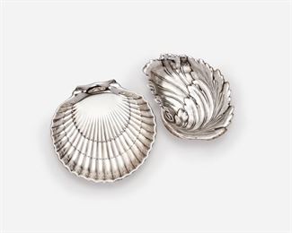 71: Two Decorative Sterling Dishes, 8.99 ozt