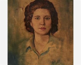 74: John William Orth (1889-1976) Oil Portrait (1939)