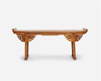 79: Antique Chinese Elm Altar Table