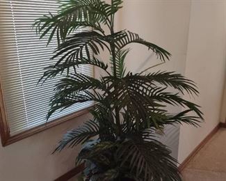 Faux Tree Decor Approximately 56 in Tall