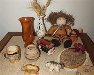 German Stein Miniature Mug with Assorted Decor